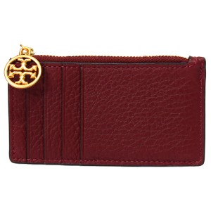 トリーバーチ コインケース TORY BURCH レザー ミラー ロゴ トップ ジップ カードケース 名刺入れ 定期入れ パスケース コインケース オ