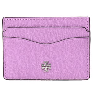 トリーバーチ カードケース TORY BURCH レザー エマーソン スリム 小物 定期入れ フリージア 136101