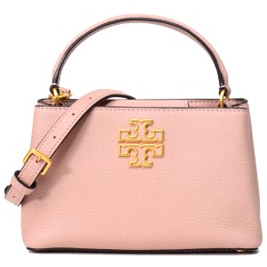 トリーバーチ バッグ TORY BURCH レザー ブリテン マイクロ サッチェル ロゴ 2way クロスボディ 斜め掛け ショルダー ハンドバッグ ライ