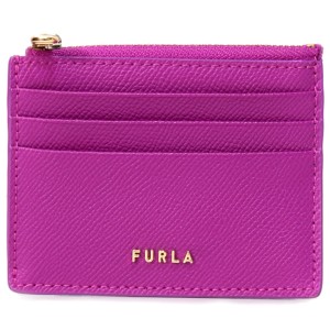 フルラ カードケース FURLA レザー スリム 名刺入れ 定期入れ パスケース カードケース コインケース 小銭入れ フラミンゴパープル WP002