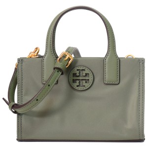 トリーバーチ バッグ TORY BURCH ナイロン レザー エラ ロゴ ミニ トート 2way クロスボディ 斜め掛け ショルダー パルムリーフ 146437