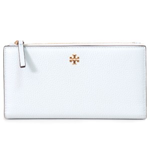 トリーバーチ 長財布 TORY BURCH レザー ブレイク スリム ウォレット 二つ折り 財布 セルツァー×ペブストーン 139540