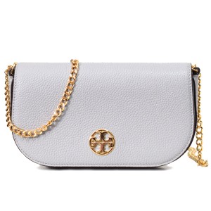 トリーバーチ バッグ TORY BURCH ぺブルレザー チェルシー ロゴ チェーン ウォレット クロスボディ 2way 斜めがけ ショルダーバッグ バイ