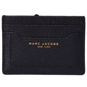 マークジェイコブス カードケース MARC JACOBS ペブルレザー エンパイア シティー カードケース 名刺入れ ブラック M0014434