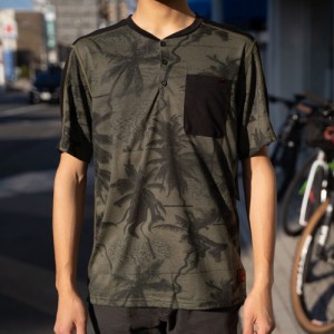 FOX RANGER DR JERSEY S/S OLIVE GREEN フォックス レンジャー ジャージ MTB マウンテンバイク 半袖 トレイルライド 里山 街乗り カジュ