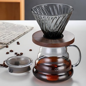 500円OFF コーヒーサーバー ガラスサーバー V60 ガラスドリッパー セット コーヒーポット コーヒードリッパー 耐熱ガラス 1~4cup 円錐型 