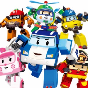 500円OFF ロボカーポリー 変形変身4体セット ロボカー ポリートランスフォーマー ロボットおもちゃ フィギュア Poli ポリ Amber アンバー