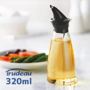 南海通商 Trudeau ドリップレス オイルボトル 0010-206 約320ml【トゥルードゥー 液だれしない おしゃれ ガラス キッチン ドレッシング 