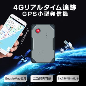 GPS 発信機 小型 SIM付き 90日使い放題 10000mAh リアルタイム 4G 完全無音 追跡 浮気調査 証拠収集 車両取付 日本語アプリ 車 盗難防止 