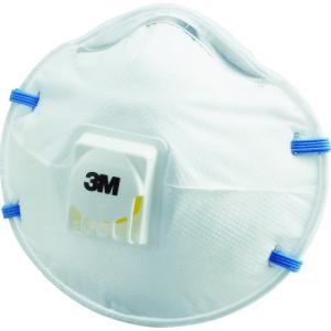 3M 使い捨て式防じんマスク 8805 DS2 排気弁付き (10枚入) (品番:8805 DS2)『3739767』N95同等品 防じんマスク 防塵マスク