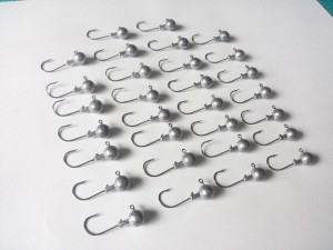 ジグヘッド　7g　30本　セット　スタンダード　3.7cm　ロックフィッシュ　根魚　フラットフィッシュ　カサゴ　ヒラメ　ジギング　おもり