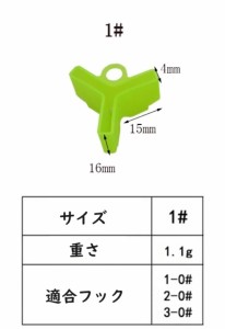 フックカバー #1 トリプルフック用 50個セット フックサイズ1/0#〜3/0# ミノー メタルジグ バイブレーション クランク クランクベイト イ