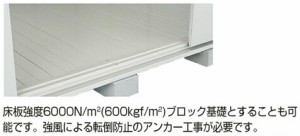 【ヨド物置エルモ ダストピットタイプ オプション】床セット　LMD（S)-2222DP用【本体と同時購入で送料無料】