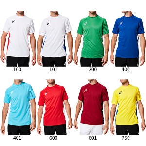 アシックス メンズ ゲームシャツ サッカーウェア フットサルウェア トップス 半袖Tシャツ 送料無料 asics 2101A038