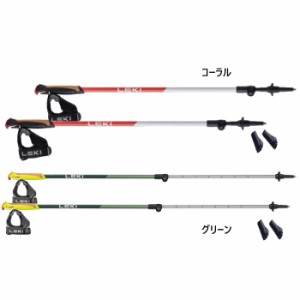 キャラバン メンズ レディース レキ LEKI ウォーカー XS 登山用品 トレッキングポール ストック アウトドア ピンク グリーン 緑 送料無料