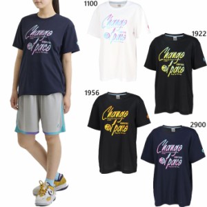 コンバース レディース プリントTシャツ バスケットボールウェア トップス 半袖Tシャツ ホワイト 白 ブラック 黒 ネイビー 送料無料 CONV