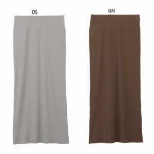 ダンスキン レディース リブニットロングスカート ZINNIA RIB KNIT LONG SKIRT カジュアルウェア ボトムス 送料無料 DANSKIN DC623303