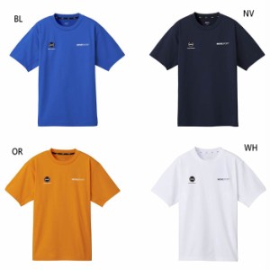 デサント メンズ レディース S.F.TECH タフ バックロゴ ショートスリーブシャツ 半袖Tシャツ トップス ムーブスポーツMOVESPORT ホワイト