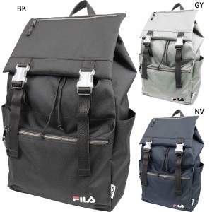 15L フィラ メンズ レディース フラップリュック リュックサック デイパック バックパック バッグ 鞄 かぶせ 軽量 通勤 通学 大容量 ロゴ