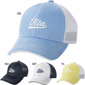 フィラ ゴルフ レディース メッシュキャップ ゴルフ 帽子 吸汗速乾 UVカット 軽量 通気 送料無料 FILA GOLF 753905