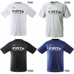 フィンタ メンズ ベーシック ロゴ Tシャツ サッカーウェア フットサルウェア トップス 半袖Tシャツ 送料無料 FINTA FT5156