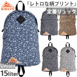 15L ケルティー レディース デザインプリント ガールズ デイパック DP GIRLS DAYPACK リュックサック バックパック バッグ 鞄 ブラック 