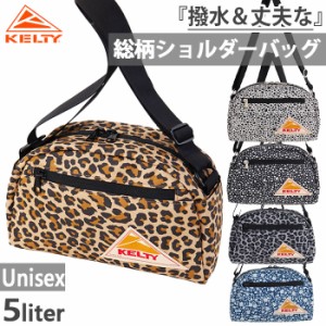 5L ケルティー レディース デザインプリント ラウンド トップ バッグ DP ROUND TOP BAG S ショルダーバッグ 肩掛け 鞄 ブラック 黒 グレ