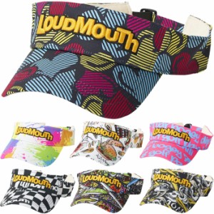 ラウドマウス メンズ レディース サンバイザー ゴルフ用品 帽子 送料無料 LOUDMOUTH 764901