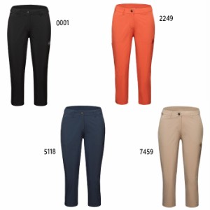 マムート レディース ランボルド カプリ パンツ Runbold Capri Pants アウトドアウェア ボトムス マムート 七分丈 ブラック 黒 送料無料 