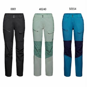 マムート レディース ジナール ハイブリッド パンツ Zinal Hybrid Pants アウトドアウェア ボトムス ブラック 黒 送料無料 Mammut 1022-0