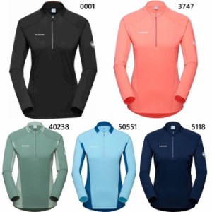 マムート レディース FL ハーフジップ ロングスリーブ アジアンフィット FL HALF ZIP L/S AF アウトドアウェア トップス 登山 長袖 ブラ