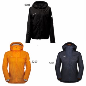 マムート レディース フレックスエア フーデッドジャケット Flex Air IN Hooded Jacket AF Women アウトドアウェア トップス ブラック 黒