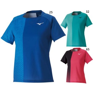 送料無料 ミズノ Mizuno レディース ゲームシャツ ラケットスポーツ テニス バドミントンウェア トップス 半袖tシャツ 62ja0216の通販はau Pay マーケット バイタライザー 商品ロットナンバー 425725329