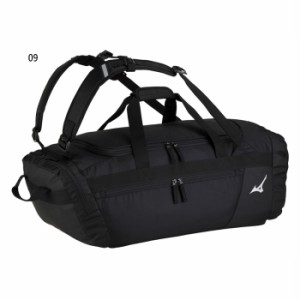 50L ミズノ メンズ レディース チーム3WAYバッグ ダッフルバッグ ボストンバッグ ブラック 黒 送料無料 Mizuno 33JB3106