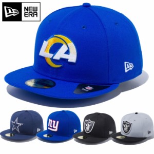 NFL アメフト ニューエラ メンズ レディース 59FIFTY 5950 帽子 カジュアル ベースボールキャップ ストリート チームロゴ ロゴ刺繍 送料