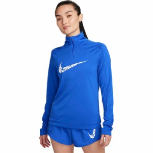 ナイキ レディース スウッシュ ウィメンズ ドライフィット Dri-FIT 1/4ジップ ミッド レイヤー ジョギング マラソン ランニングウェア ト