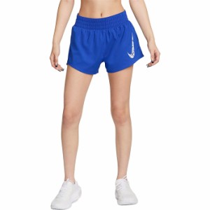 ナイキ レディース ウィメンズ ドライフィット Dri-FIT ミッドライズ 8cm ショートパンツ インナー付き マラソン ランニングウェア ボト