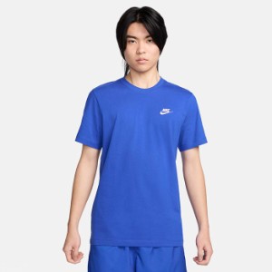 ナイキ メンズ クラブ Tシャツ 半袖Tシャツ トップス カジュアルウェア ブルー 青 送料無料 NIKE AR4999 480