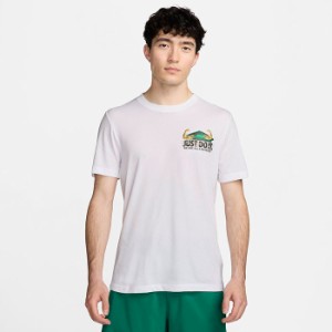 ナイキ メンズ ドライフィット Dri-FIT フィットネス Tシャツ トレーニングウェア トップス 半袖 吸汗速乾 ジム ホワイト 白 送料無料 NI