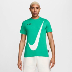 ナイキ メンズ M NSW TEE HBR BIG SWOOSH 半袖Tシャツ トップス カジュアルウェア トレーニング グリーン 緑 送料無料 NIKE FQ3788 324