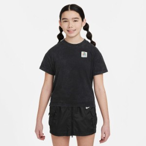 ナイキ ジュニア キッズ K NSW TEE KC1 OUTDOOR 半袖Tシャツ トップス カジュアルウェア ブラック 黒 送料無料 NIKE FV5416 010