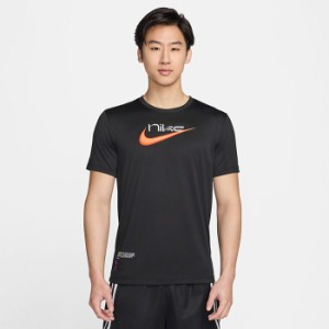 ナイキ メンズ ドライフィット Dri-FIT バスケットボール Tシャツ バスケットボールウェア トップス 半袖Tシャツ ブラック 黒 送料無料 N