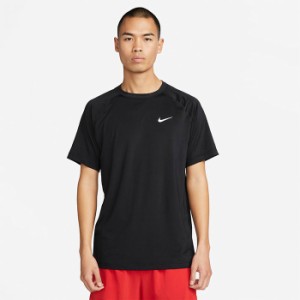 ナイキ メンズ ドライフィット Dri-FIT レディ フィットネス トレーニングウェア トップス 半袖 速乾 ワークアウト ブラック 黒 送料無料