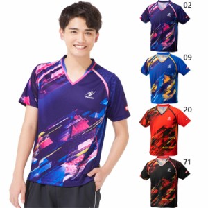 ニッタク メンズ レディース ジュニア スカイトップシャツ SKYTOP SHIRT 卓球ウェア ユニフォーム トップス 半袖 Vネック 送料無料 Nitta