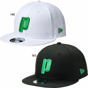 プリンス メンズ レディース ニューエラ NEW ERA Pロゴフラットキャップ 帽子 スナップバック テニス コラボレーション ホワイト 白 ブラ