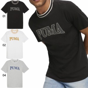 プーマ メンズ スクワッド SQUAD ビッグ グラフィック Tシャツ 半袖 トップス ビッグロゴ 送料無料 PUMA 681250