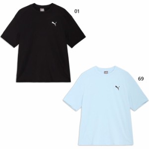 プーマ メンズ レディース RAD CAL UV 半袖Tシャツ トップス シンプル ストレッチ 紫外線対策 ブラック 黒 ブルー 青 送料無料 PUMA 6829