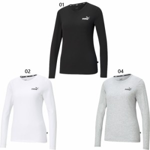 プーマ レディース ESS ロングスリーブTシャツ フィットネス トレーニングウェア トップス 長袖Tシャツ スポーツ 送料無料 PUMA 588928