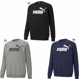 プーマ メンズ ESS ビッグロゴ クルースウェット トップス カジュアルウェア 長袖 送料無料 PUMA 588705