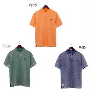 リアルビーボイス メンズ ピグメント ポロ シャツ INTL PIGMENT POLO SHIRT R34 INTL ポロシャツ トップス カジュアルウェア 半袖 ネイビ